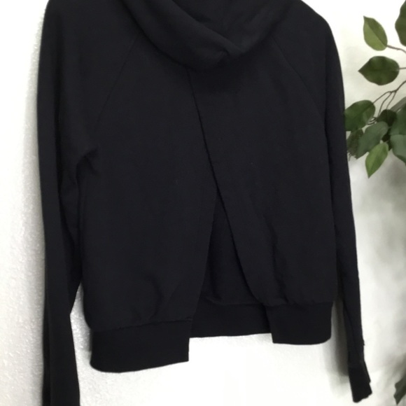 Athleta Black Criss Cross Back Hoodie - Picture 7 of 7
